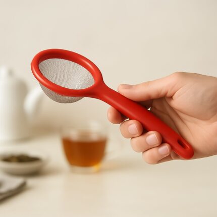 Tea Strainer with Fine Stainless Steel Mesh Durable Rust-Resistant Tea Infuser
