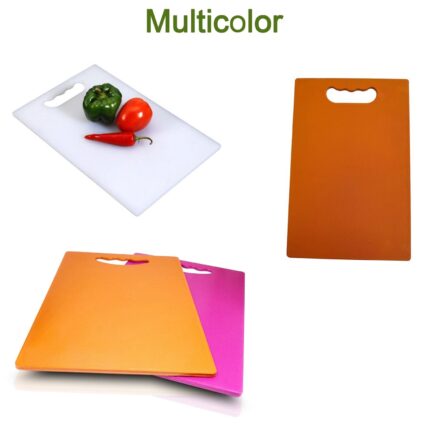 Kitchen Plastic Cutting/Chopping Board Durable, Lightweight, and Easy-to-Clean for Convenient Food Prep
